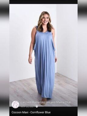Latched Mama Cocoon Nursing Maxi